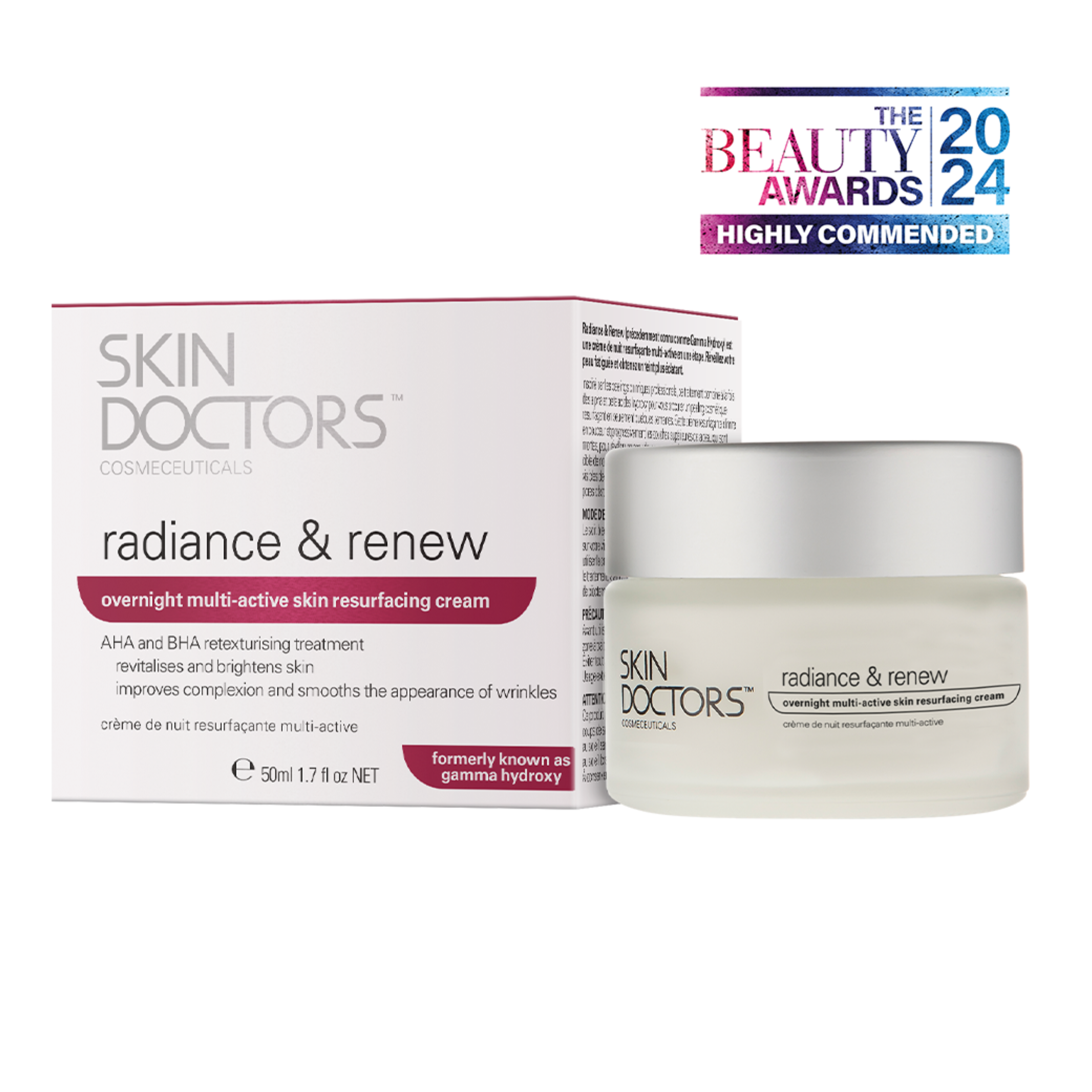 Radiance&Renew rūgštinis pilingo kremas atnaujinantis odos paviršių