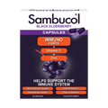 SAMBUCOL IMMUNO FORTE, juoduogio šeivamedžio kapsulės, 30kap.